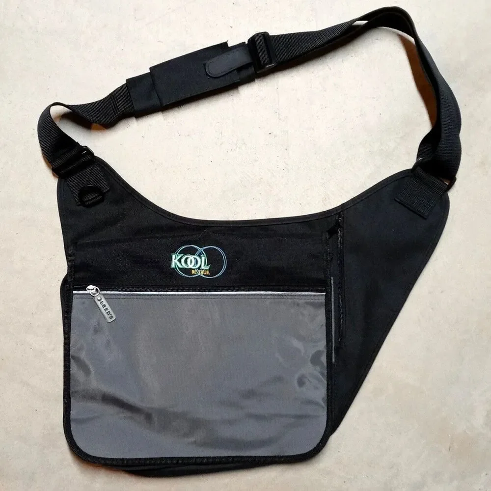 Vintage Kool Cigarettes Promo Messenger Laptop Bag w/ Phone Pouch